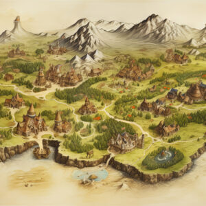 Mapa regionu
